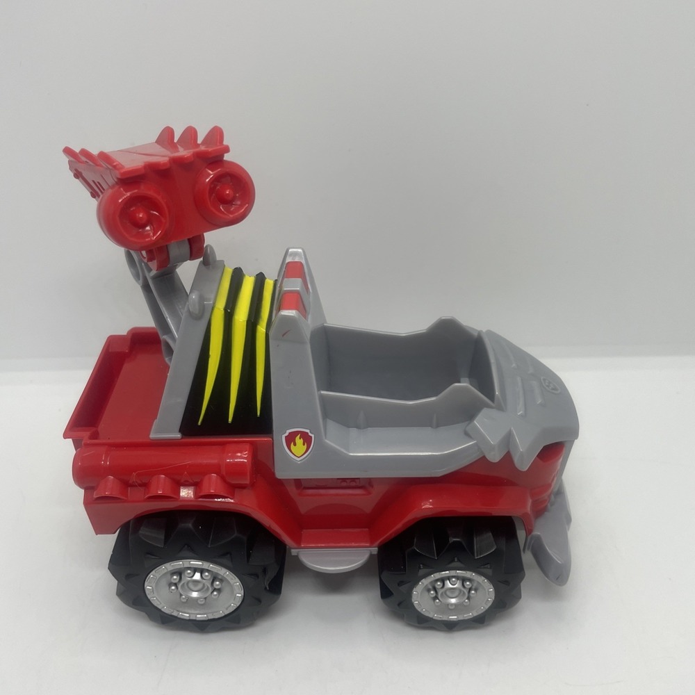 PAW Patrol Dino Rescue Pup Marshall Vehicle Car Truck‎ Spin Master Red Fire